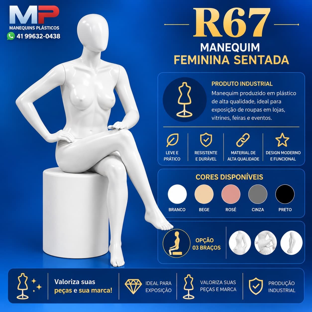 Modelo de manequim 12